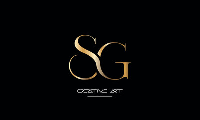 GS, SG, G, S abstract letters logo monogram