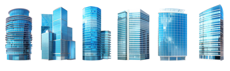 Modern City Skyscrapers