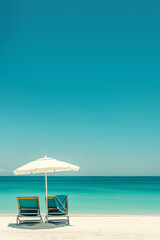 Obraz premium Serene Seaside Escape