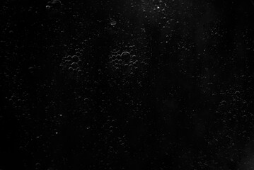 Air bubbles in the water background.Abstract oxygen bubbles in the sea.Water bubbles isolate on...