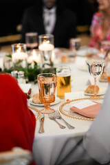 Wedding reception details
