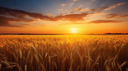 sunglow golden wheat