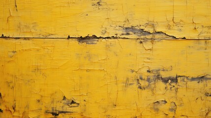 Fototapeta premium cracked yellow surface