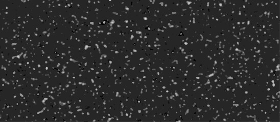 Abstract gray quartz terrazzo marble tile black background. Terrazzo stone mosaic texture. quartz surface for bathroom or kitchen countertop. marble texture design terrazzo texture.	