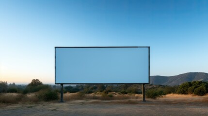 Obraz premium setting billboard light