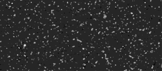 Abstract gray quartz terrazzo marble tile black background. Terrazzo stone mosaic texture. quartz surface for bathroom or kitchen countertop. marble texture design terrazzo texture.	