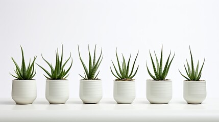 Obraz premium series aloe on white