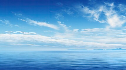 Obraz premium deep dark blue sky gradient