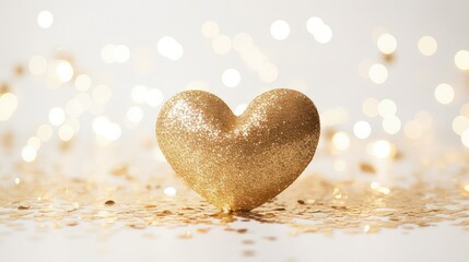 Fototapeta premium heromantic gold stars glitter