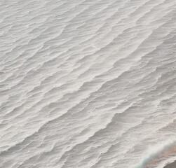 Obraz premium Waves Nature backdrop with empty copy space. Minimalist design 