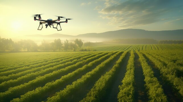 monitoring drones agriculture