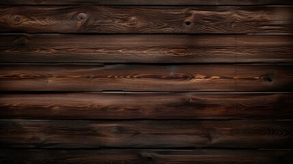 Fototapeta premium cabin dark wood horizontal
