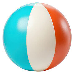 PNG Colorful inflatable beach ball