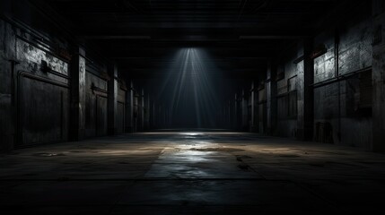 light warehouse dark