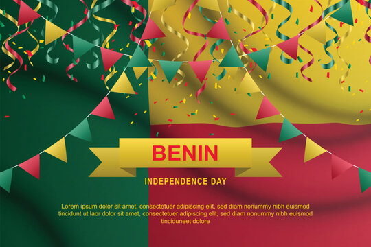 Benin Independence Day background.
