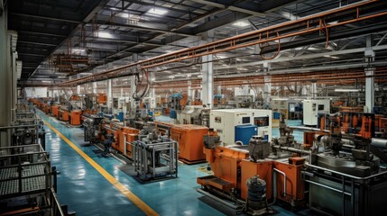 Fototapeta premium machinery technology india