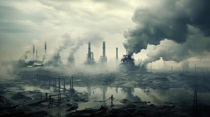 Fototapeta premium industry environment