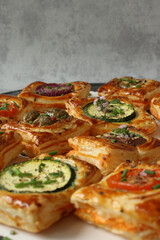 Vegetable Puff Pastry Bites