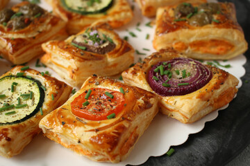 Vegetable Puff Pastry Bites
