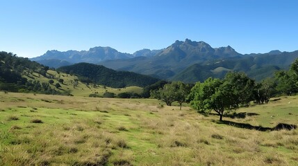 Mount Barney from the west