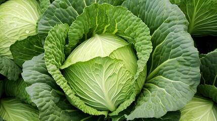 Fototapeta premium leaves plant cabbage vegetable