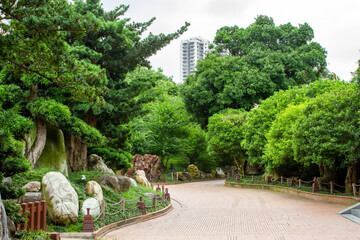 Nan Lian Garden In Diamond Hill, Hong Kong. The Nan Lian Garden Opened To The Public In 2006 And...