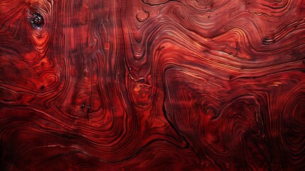 Red Wood Texture Background with Abstract Pattern and Natural Grain
