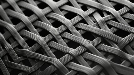 depth grey grid background