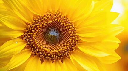 Obraz premium vibrant brochure yellow