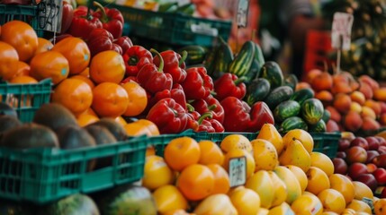 Fresh Produce at the Market.