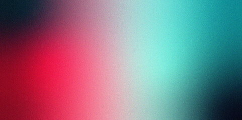 Mint burgundy navy pastel grainy gradient with blending soft pastel color. Noisy maroon to aqua gradient. noise texture vibrant colors banner header poster cover design
