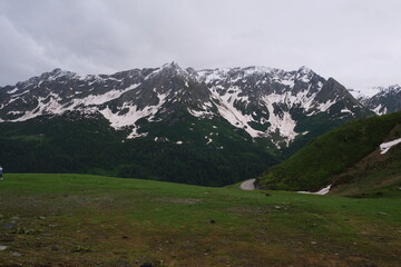 Fototapeta premium landscape in the mountains