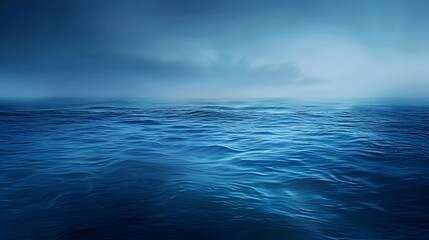 Obraz premium Mesmerizing Gradient Hues of the Mystical Deep Ocean Backdrop