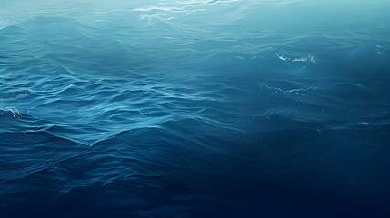 Fototapeta premium Mesmerizing Gradient Hues of the Mystical Deep Ocean Landscape