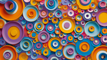 Fototapeta premium circle shape background