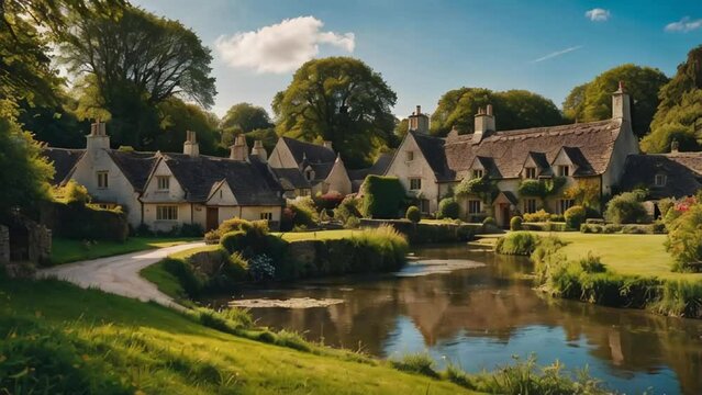 Bibury village UK