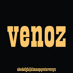 modern square futuristic modern geometric font