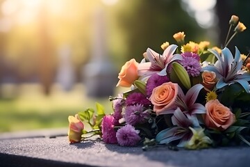 In Bloom and Forever Loved: Flowers Grace this Sacred Ground