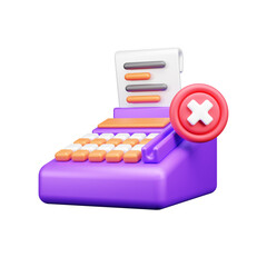 Empty state 3d icon