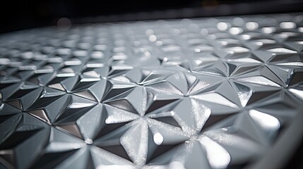 Fototapeta premium material silver diamond plate