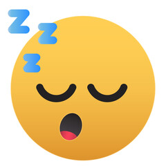 Snoring sleep emoji