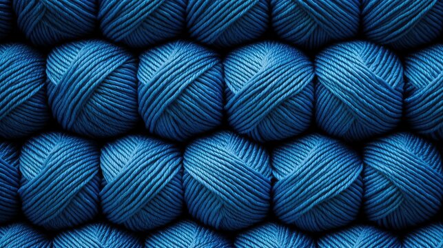 parallel blue yarn texture