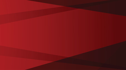 Fototapeta premium Modern red abstract background with geometric shapes. Abstract red gradient background. Vector illustration