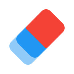 eraser flat icon