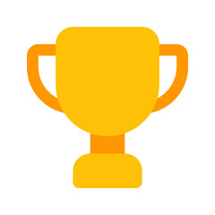 trophy flat icon