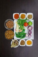 Comprehensive Selection of Fresh Vegetables, Spices, and Grains for a Complete Meal Preparation