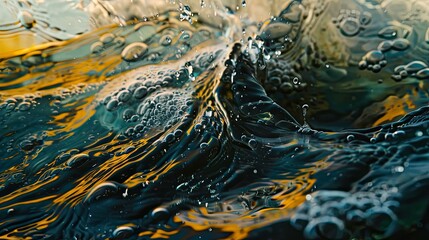 dynamic oil and water