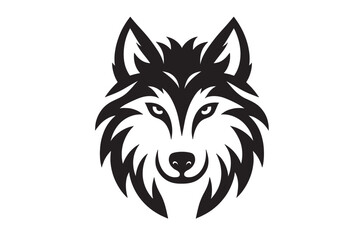 Wolf silhouette set vector design big pack of illustration and icon