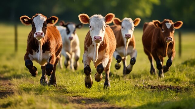 field grass cow farm