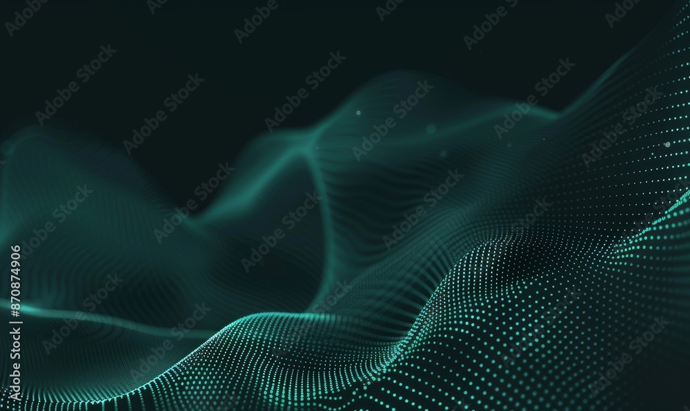 Poster background / background with abstract blue geometric patterns. futuristic technology style. neon sig